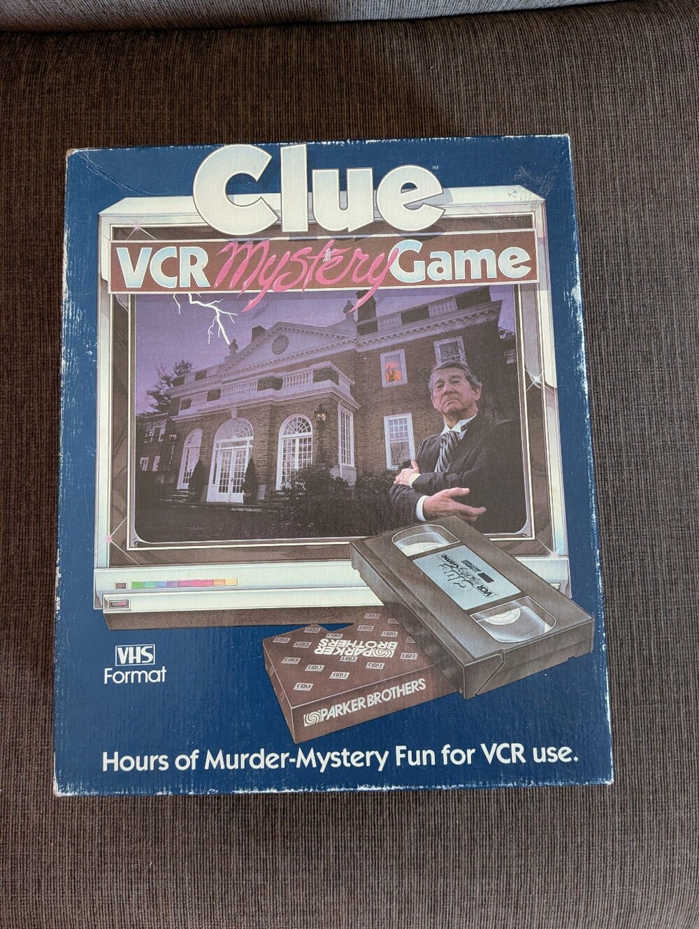 1985 Clue VCR Mystery Game